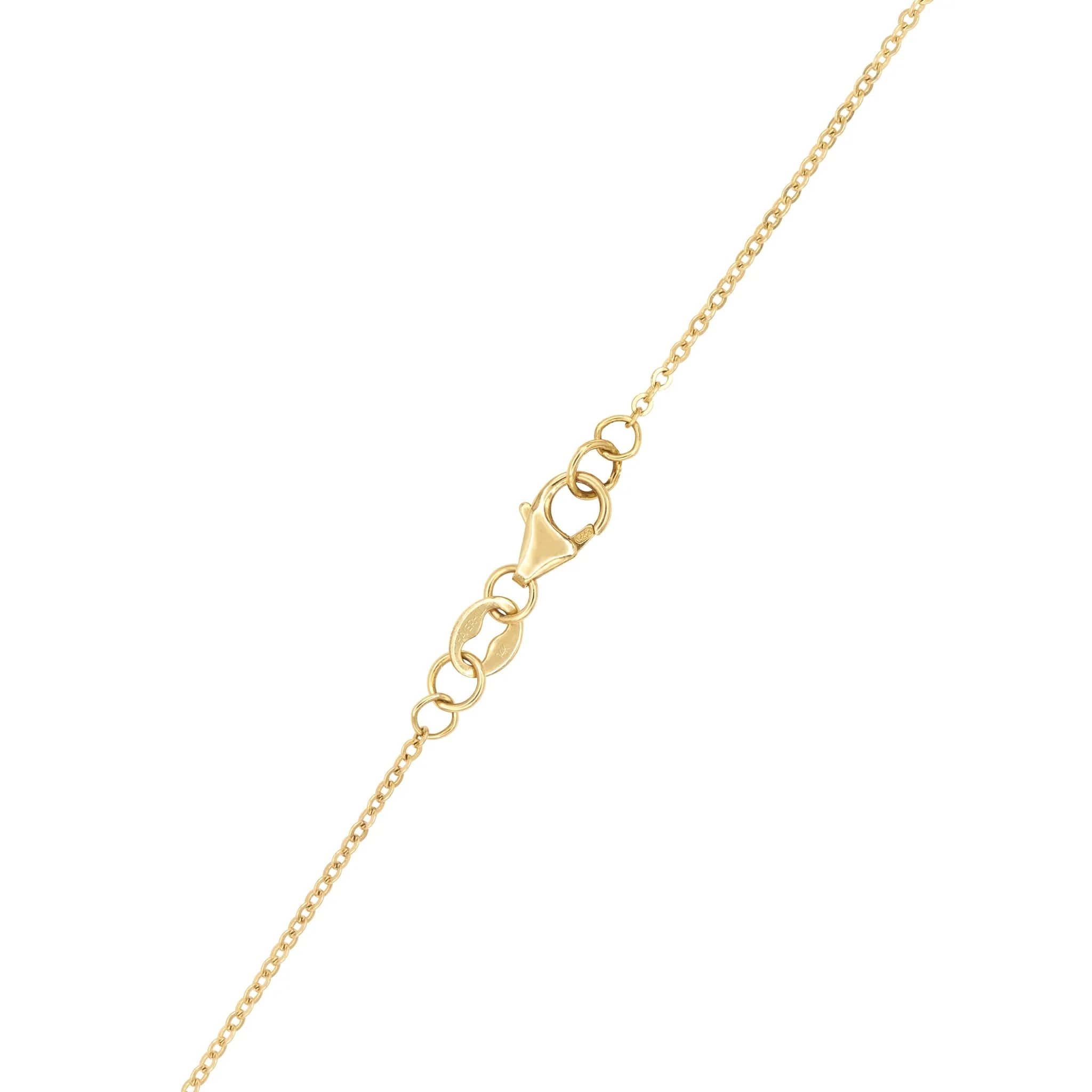 Bayberry 11 Citrine Necklace in 14k Gold (November) - Image 4