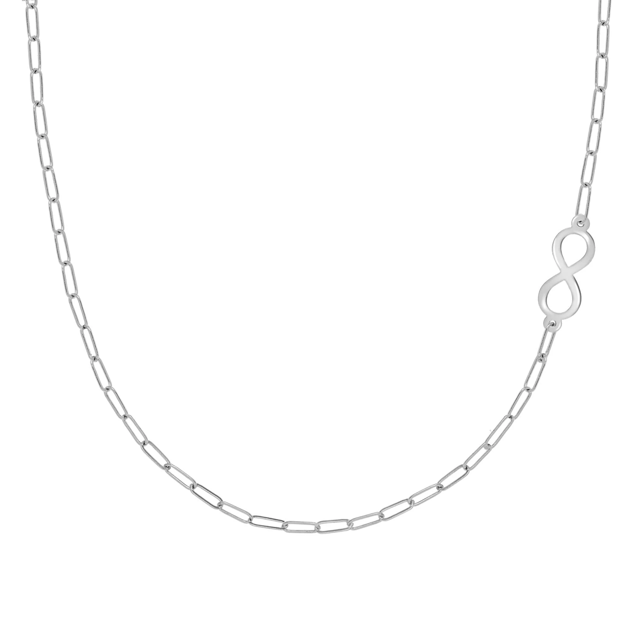 Infinity Adelaide Mini Necklace in 14k Gold - Image 5